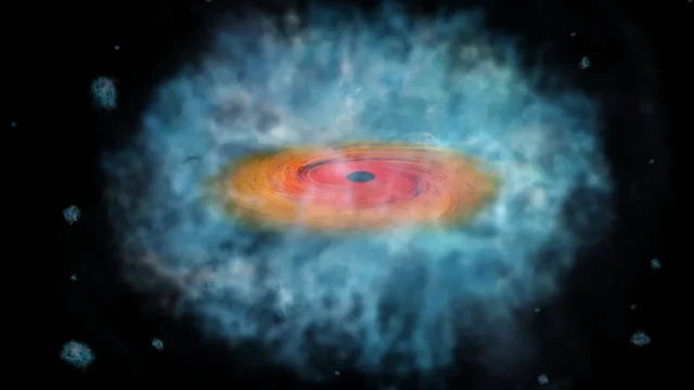 Tidal Disruption Event Shows a Supermassive Black Hole Far From Its Galaxy’s Center